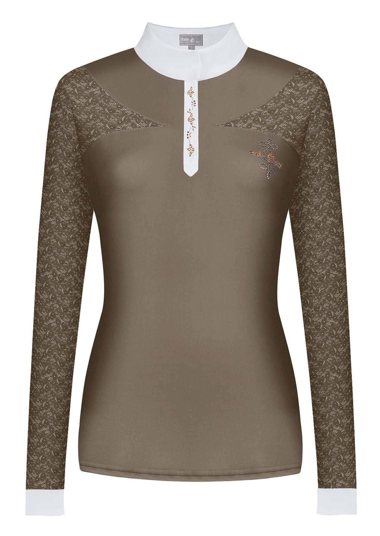 Alexis long sleeve Rosegold FairPlay competition shirt