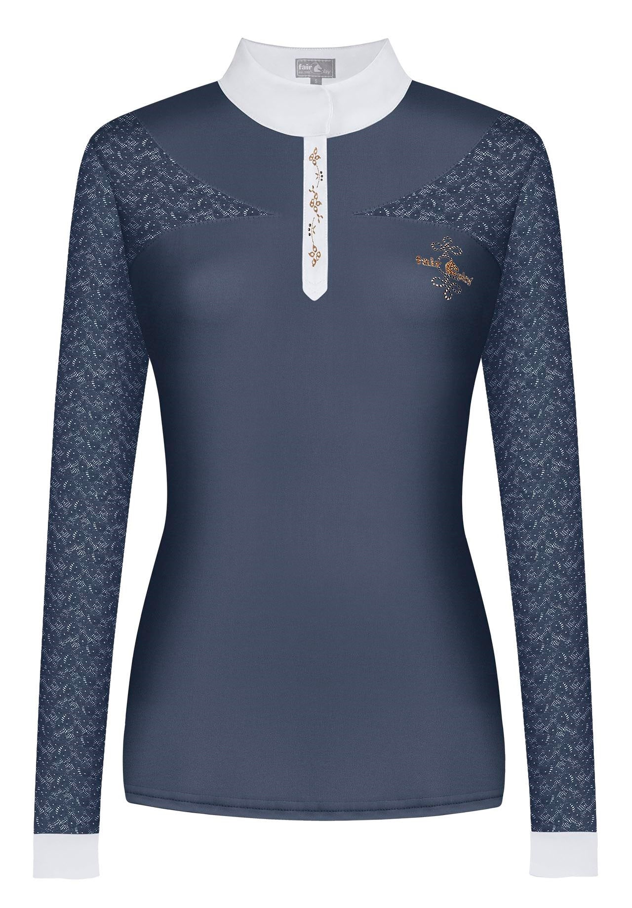 Alexis long sleeve Rosegold FairPlay competition shirt