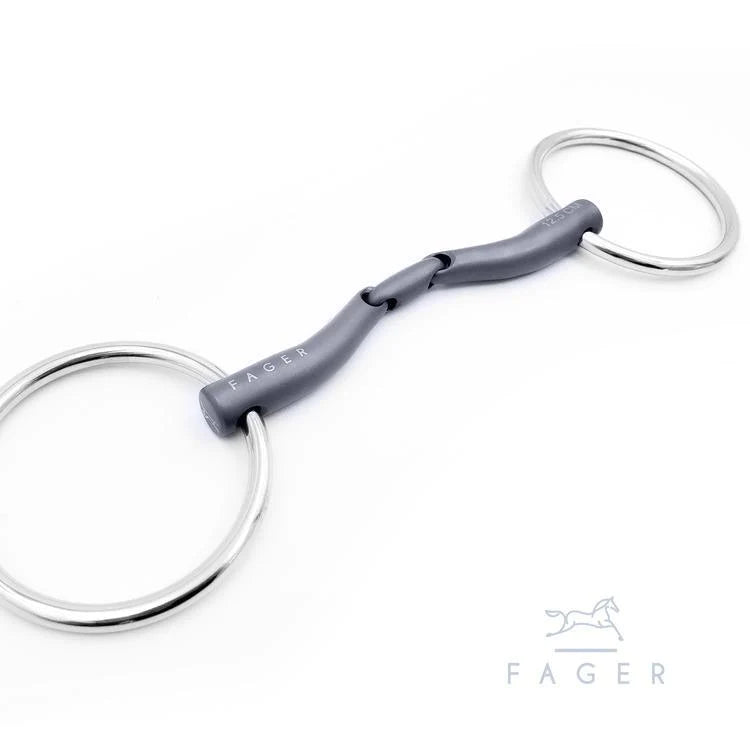 FAGER MARIA TITANIUM DOUBLE JOINTED LOOSE RING